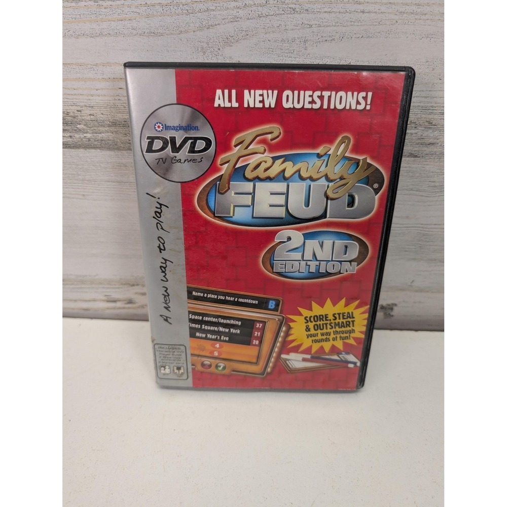 Imagination Family Feud 2nd Edition DVD Interactive NTSC Games English It